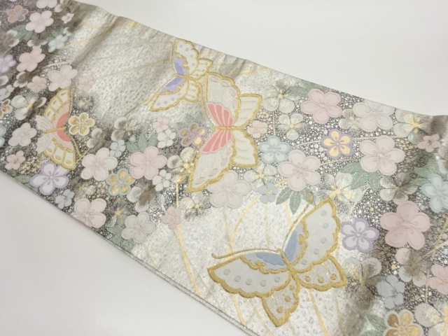 JAPANESE FUKURO OBI / WOVEN BUTTERFLY